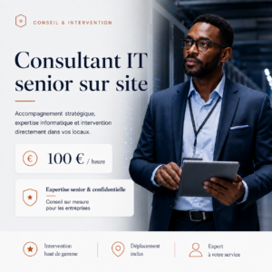 Consulting informatique en entreprise - Forfait 1 heure